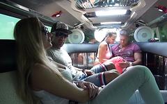Ursula fucks a vacation hook up in the party bus! - movie 2 - 2