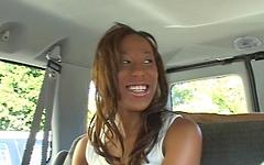 Kijk nu - Taya silvers is a hot black girl who gets boned in the back seat today