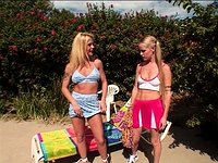 Watch Now - Teen lesbians barbie belle and summer fields masturbating with toys