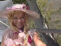 Blonde witch Julie Meadows gets facial cumshot in fantasy porn scene - movie 1 - 2