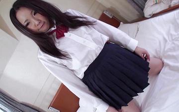 Download Naughty skool gurl miyuki gets a creampie surprise