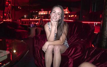 Download Lady zee hops down from the stripper stage to get a thick creampie!