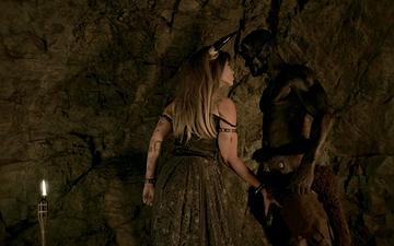 Download Isabela fucks a dark demon in his cave of debauchery