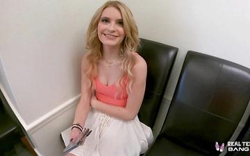 Download Teen stephanie gwen is nervous about breaking into the porn industry 