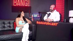 Regarde maintenant - La cubaine serena santos se fait faire une crêpière sur le podcast bang ! podcast