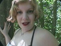 Watch Now - Dominique will drive you wild as this sexy blonde bbw sucks cock outdoors