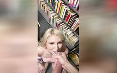Britt Blair Gets Fucked In The Library  - movie 1 - 7