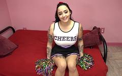 Fuck cheerleader Indigo Dances in this XXX POV scene - movie 2 - 2