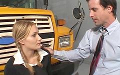 Katie Ray is a school bus girl - movie 3 - 2