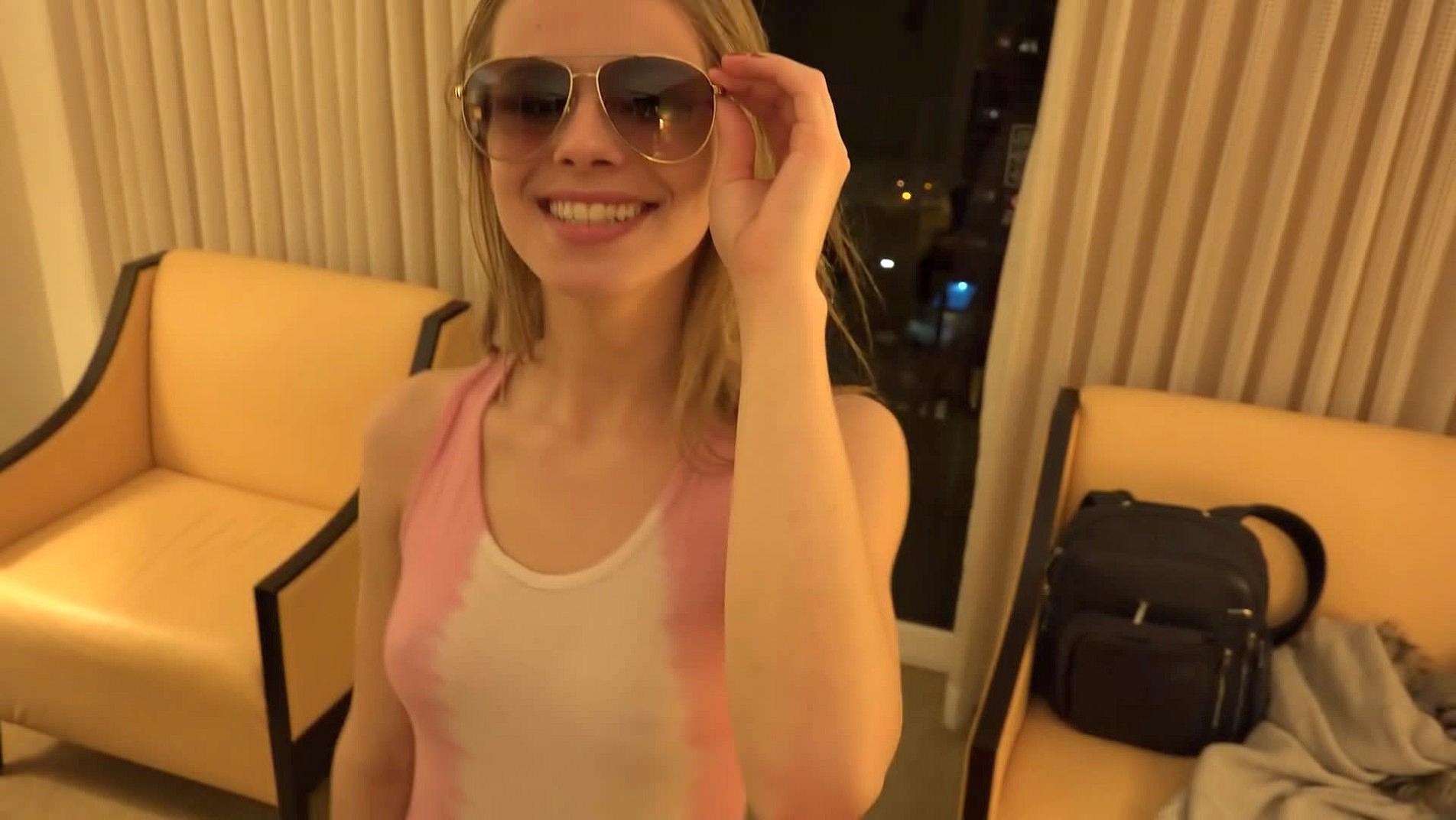 Jillian Janson gets fingered after meeting a dude online