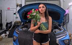 Screenshot from the porn video Lexa jo's roadside extra service featuring Alexa Jo, Gi Joey