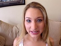 Watch Now - This whore is just another worthless piece of meat that gags