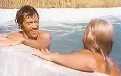 Watch Now - Vintage outdoor action as porn hunk john holmes slams this pretty blonde