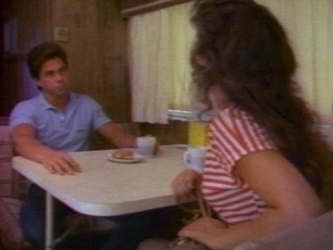 This Classic Scene Features A Hairy Pussy And A Great Big Cumshot