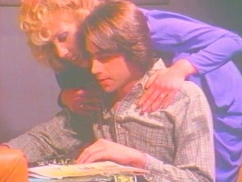 A Blonde Seduces A Guy Who Then Fucks Her While Bending Over A Chair