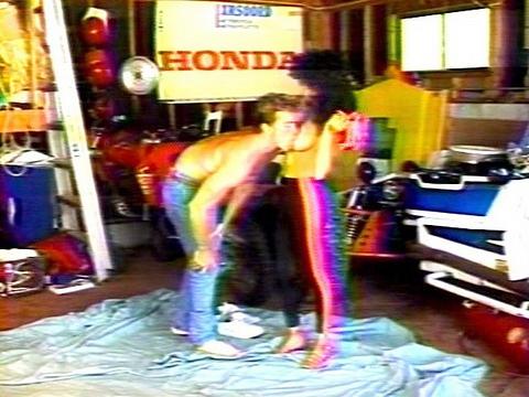 A Classic Hardcore Scene Where A Black Girl Fucks A White Guy On The Floor