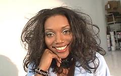 Nyomi Banxxx is a total black skank from the ghetto - movie 4 - 2