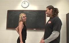 She is hot for her teacher join background