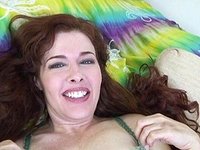 Mae Victoria is a red head creampie addict - movie 4 - 2