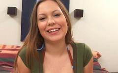 Guarda ora - Kaylee sanchez is a big boobed college slut who loves to swallow fat cock
