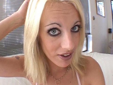 Blonde 18 Year Old Melanie X Does Her First Ass To Mouth Scene